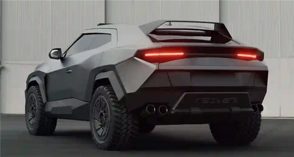  史上最硬核超跑！Rezvani Knight官图泄露：兰博基尼穿上防弹衣