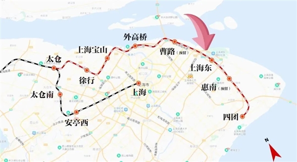 15台30线：超级高铁站上海东地下工程主体完工